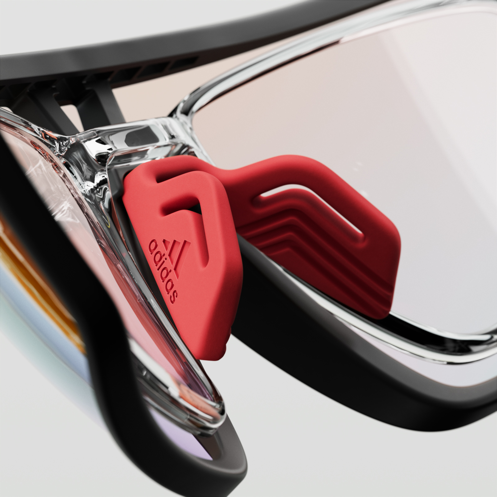 adidas Sport Eyewear Clip in editorial image