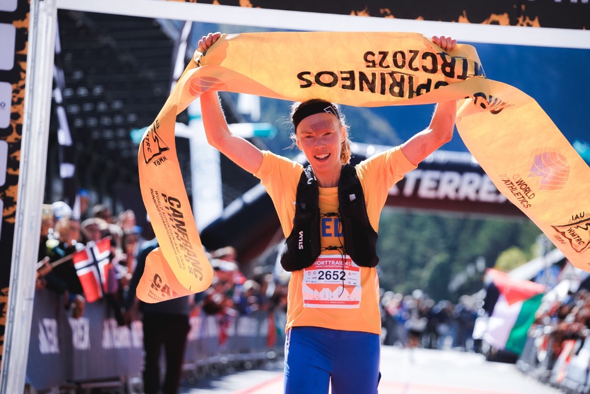 Tove Alexandersson 2025 Trail World Championships Short Trail champion